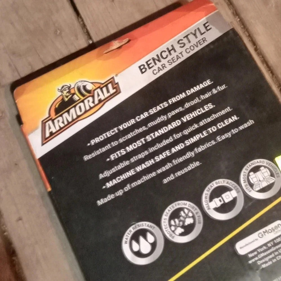 ArmorAll Pet Car Seat Cover Bench Style - Picture 3 of 3